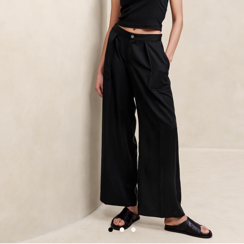 Banana Republic Factory | TENCEL WIDE-LEG PANT